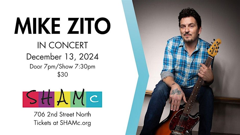 Mike Zito - Safety Harbor Arts & Music Center - Safety Harbor, Florida