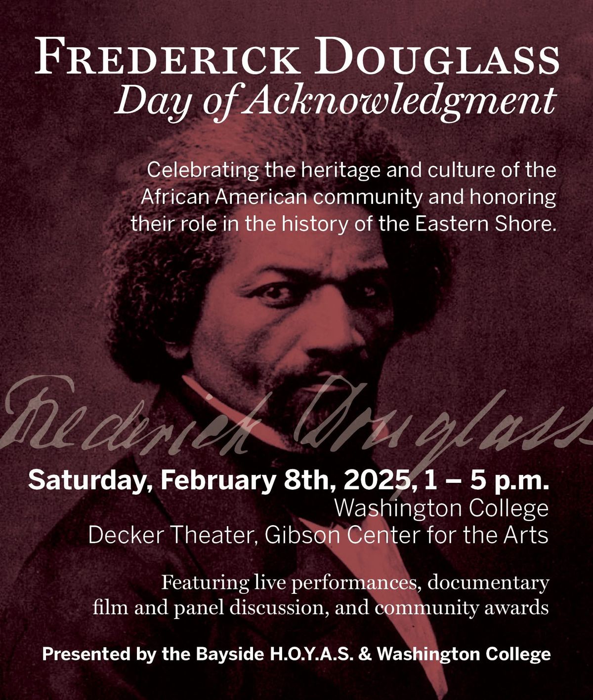 Frederick Douglass Day of Acknowledgment 