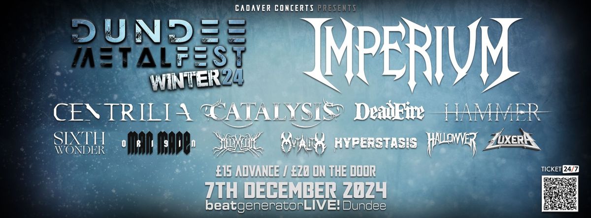 Dundee Metal Fest Winter 07\/12\/24