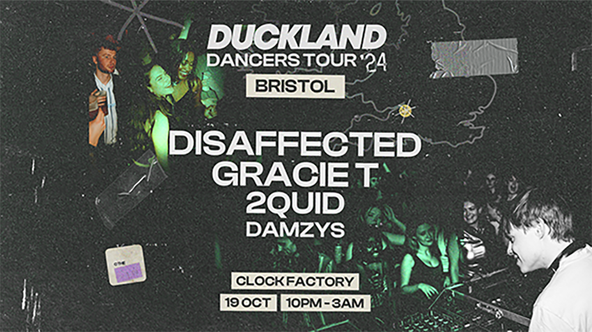 Duckland: Dancers Tour w\/ Disaffected &amp; Gracie T