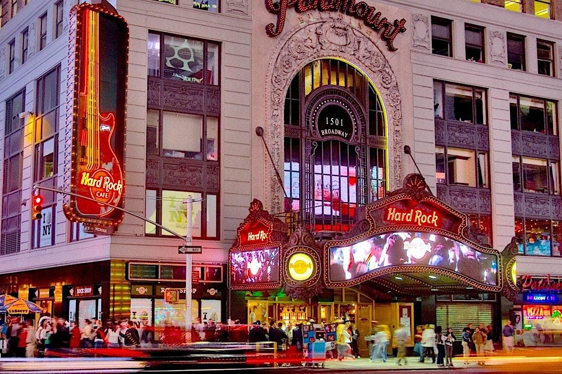 Hard Rock Haunted Gala Times Square Halloween party 2024, Hard Rock