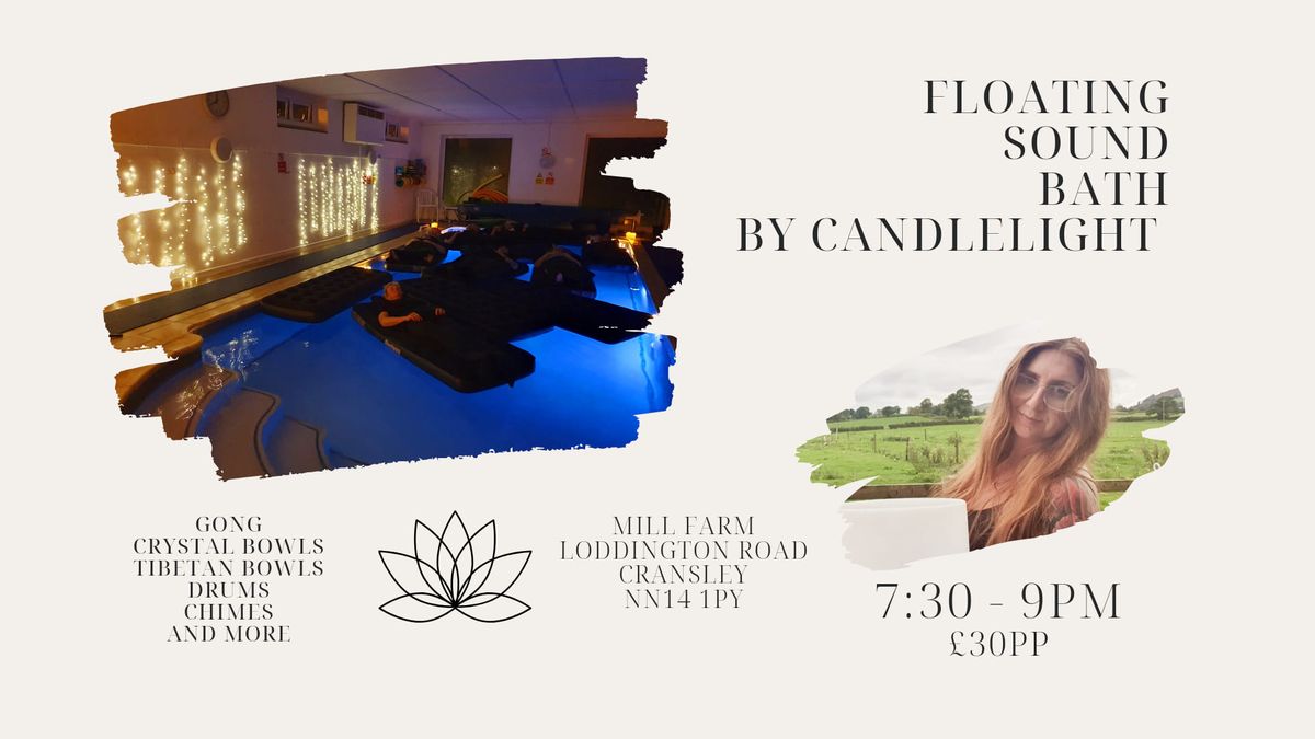 SOLD OUT - Floating Sound Bath by Candlelight