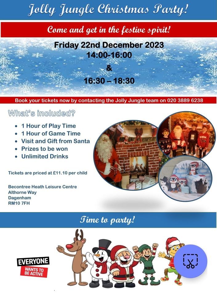 jolly Jungle Christmas Party