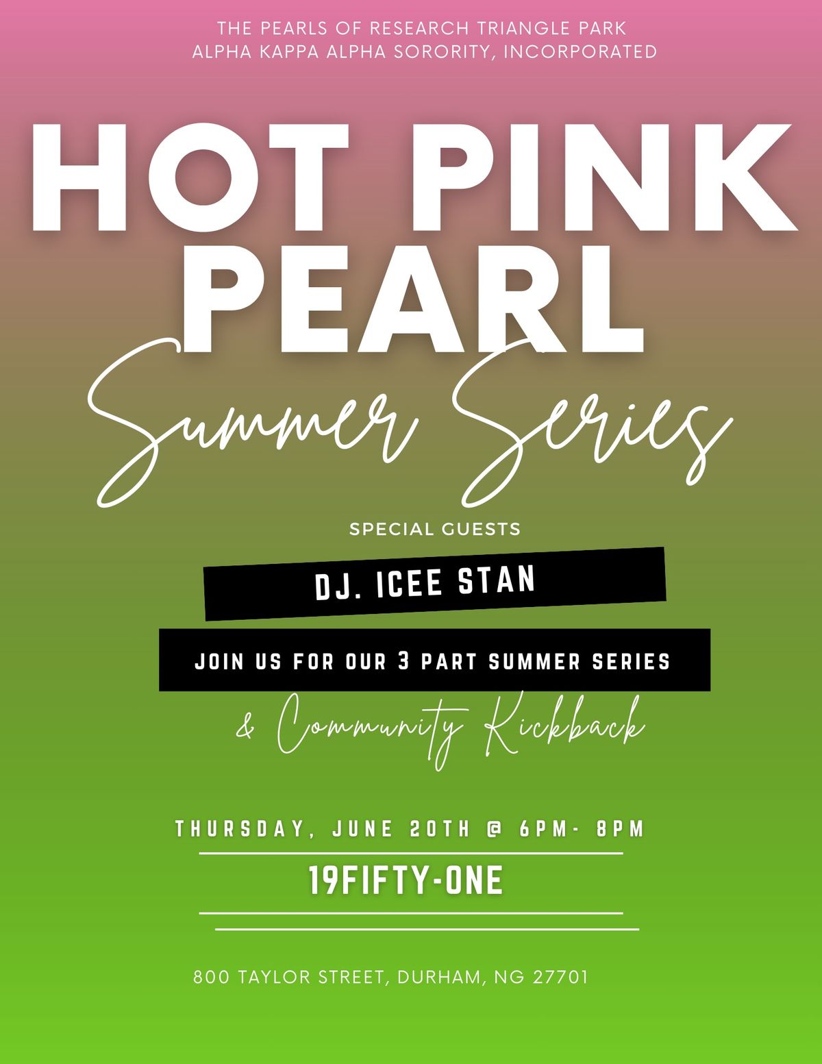 Hot Pink Summer Series 