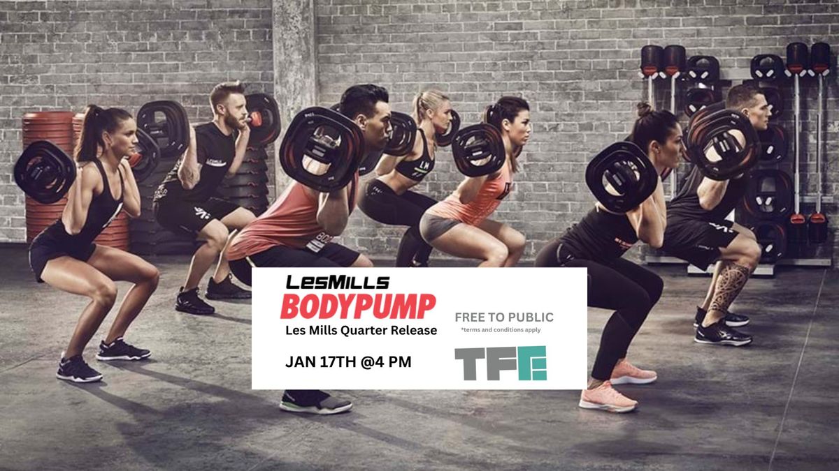 Les Mills Quarterly Launch: BodyPump