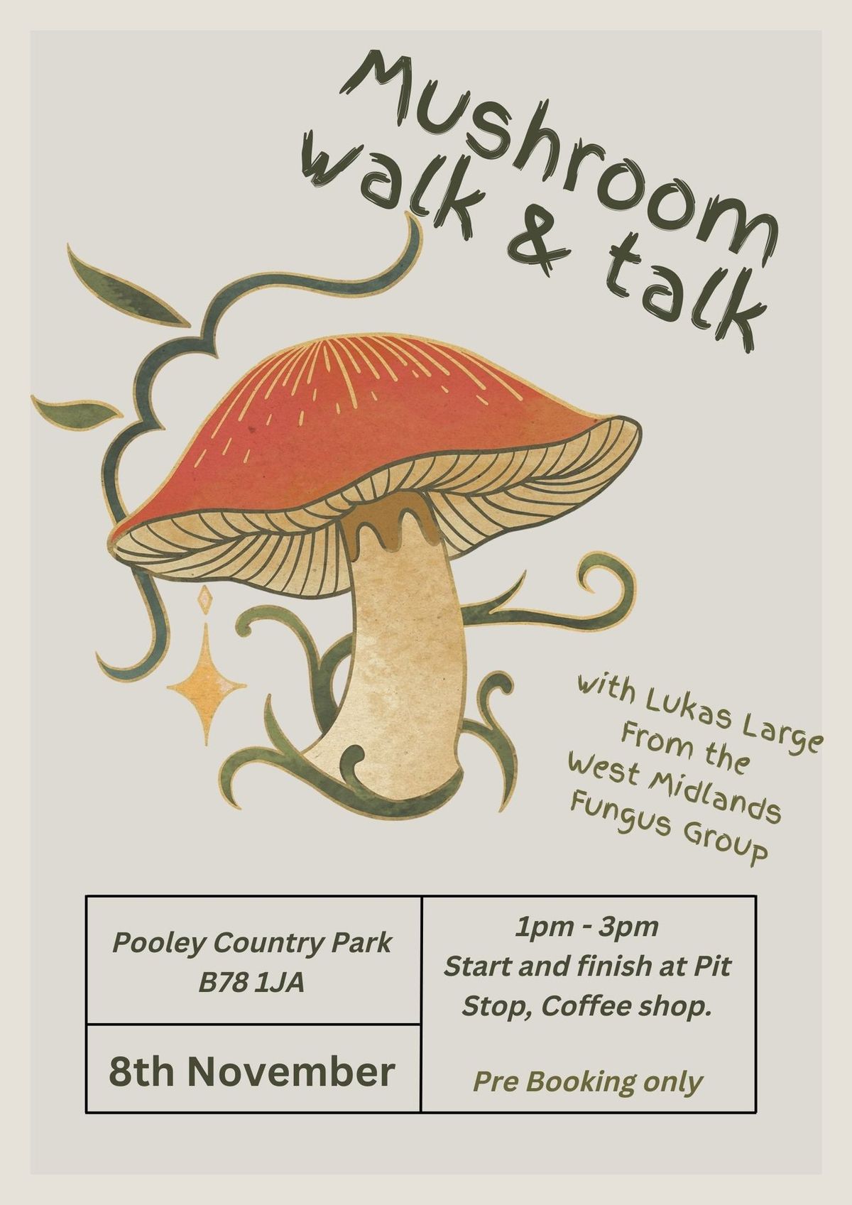 Mushroom Walk & Talk