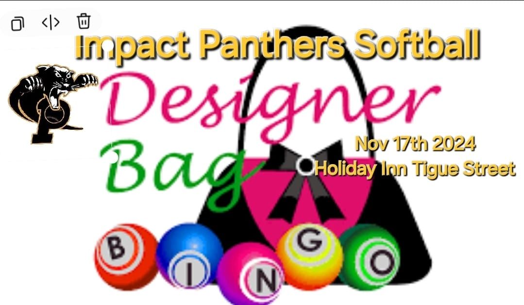 Impact Panthers Softball Purse Bingo