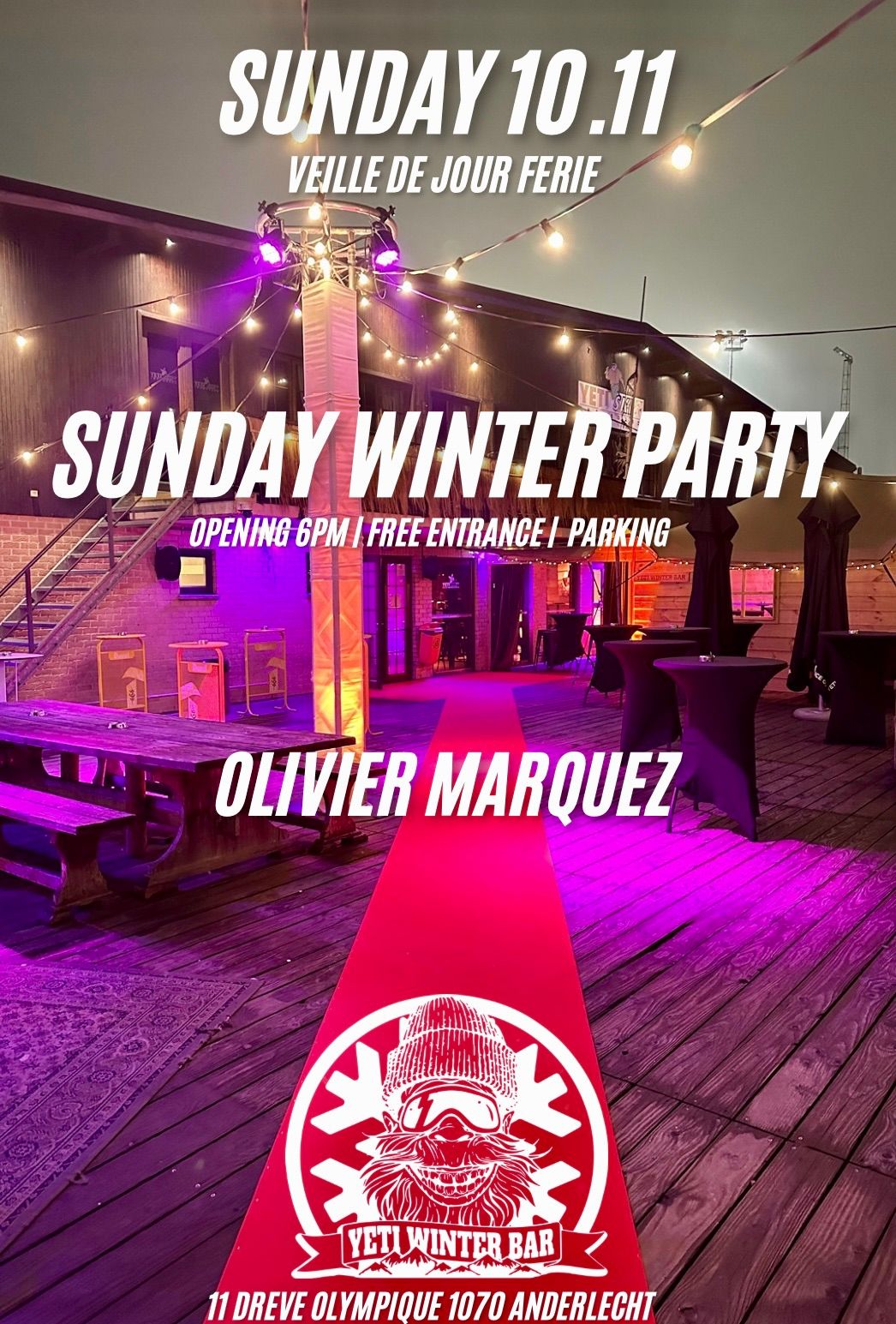 SUNDAY WINTER PARTY