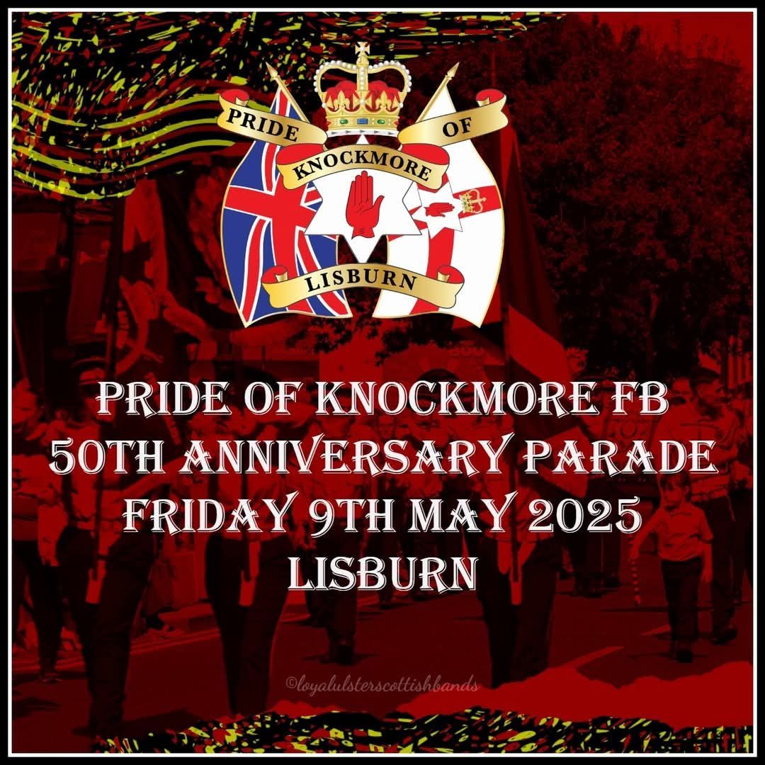 Pride Of Knockmore FB 5Oth anniversary parade