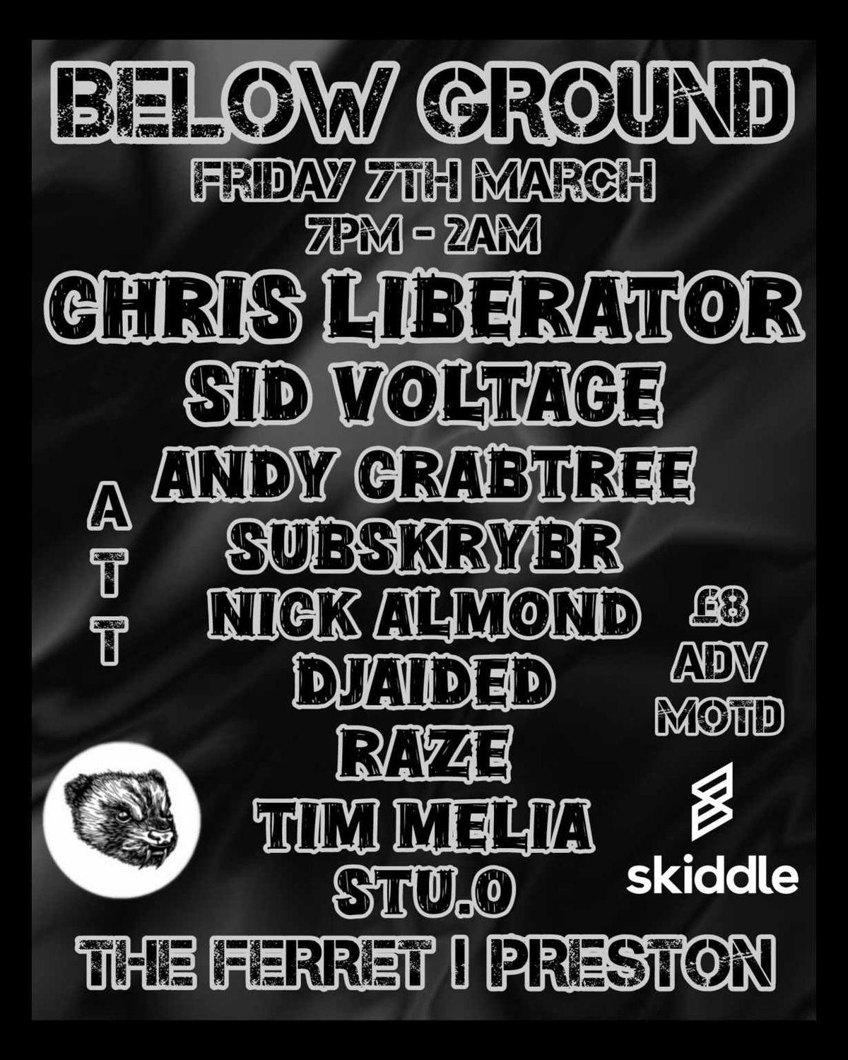 BELOW GROUND w\/ CHRIS LIBERATOR