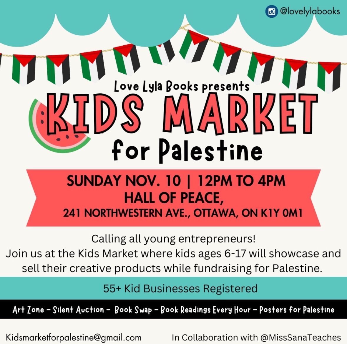 Kids Market for Palestine