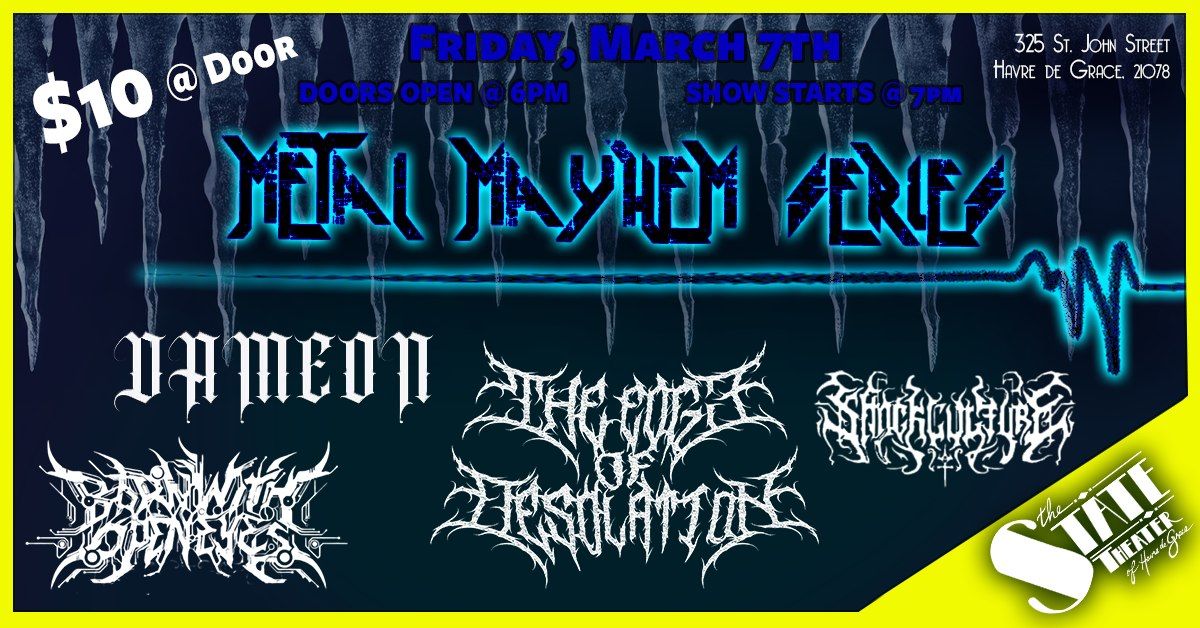 METAL MAYHEM SERIES - The Black Ice Fest Special