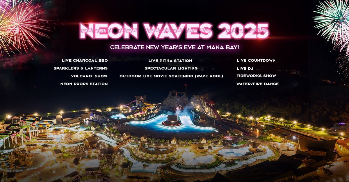 Neon Waves: A New Year\u2019s Eve Celebration Like No Other!