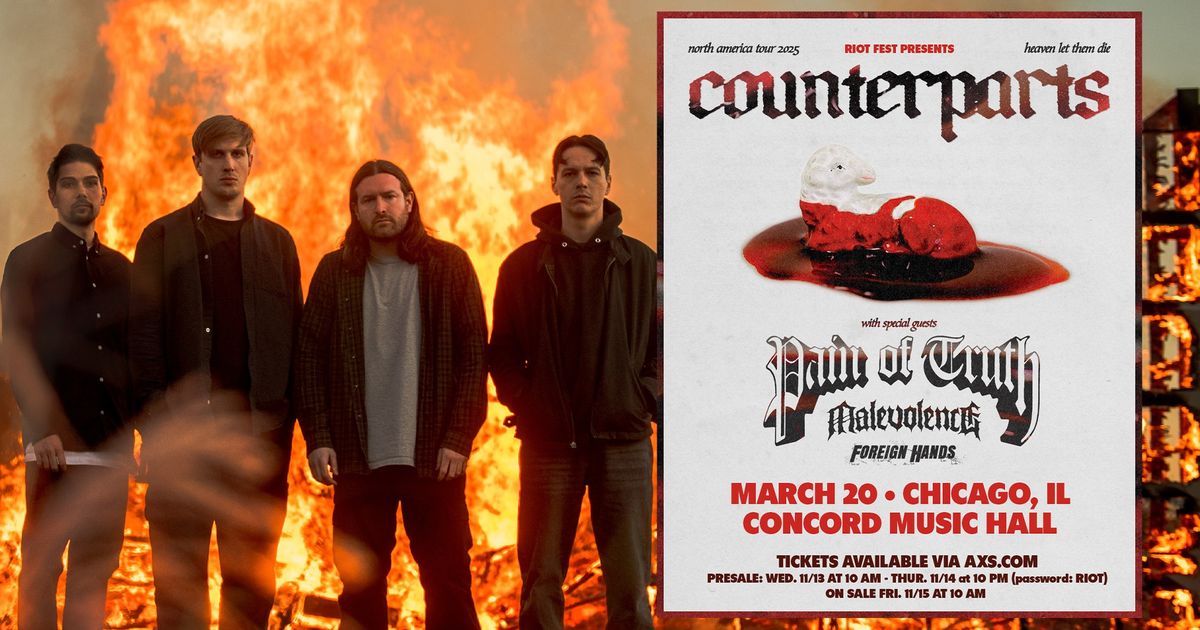 Counterparts: Heaven Let Them Die Tour