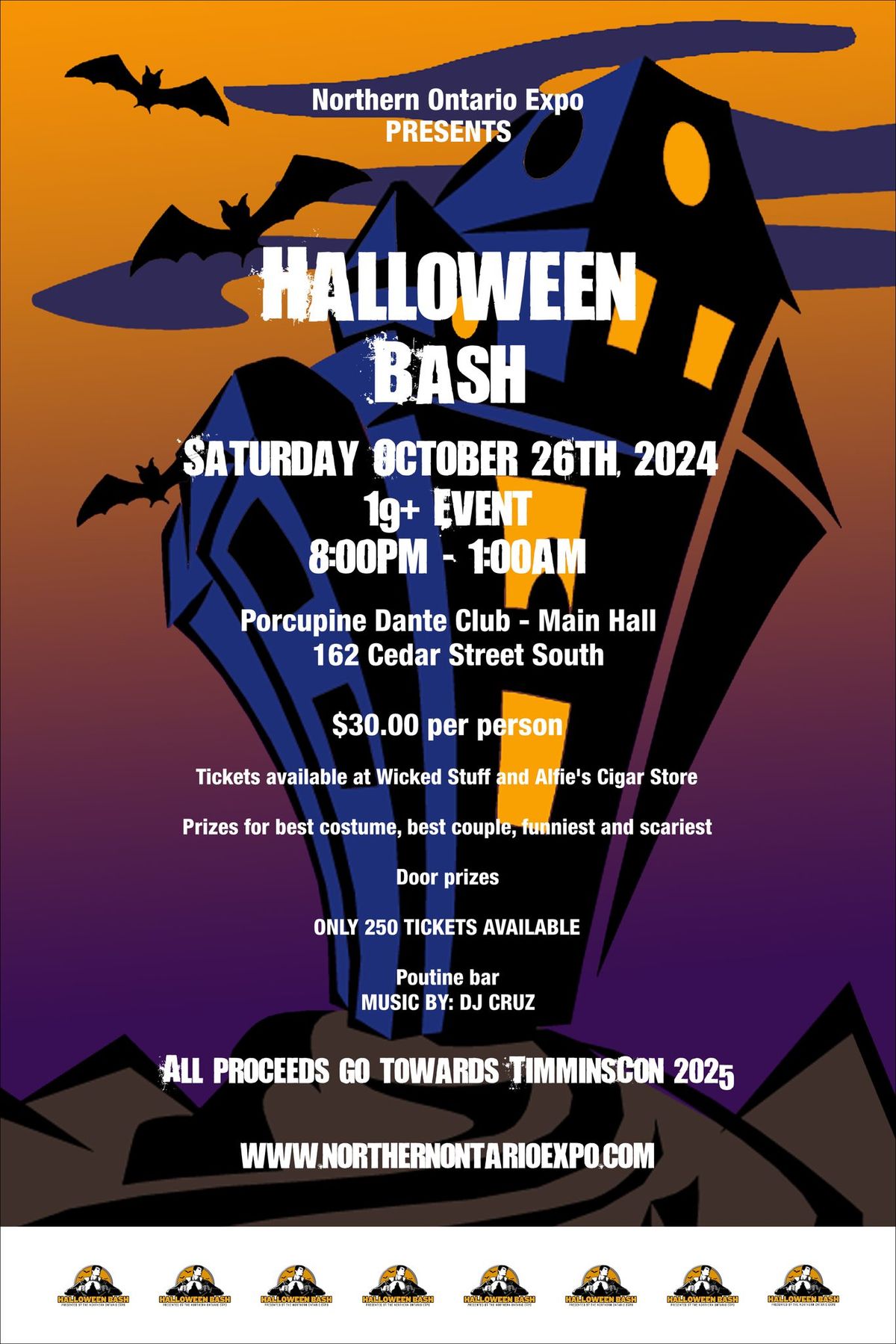 Halloween Bash - Tickets now on sale!