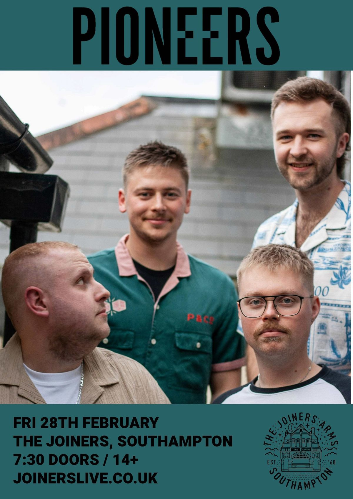 Pioneers + The Haldane Effect + Cascade at The Joiners, Southampton 