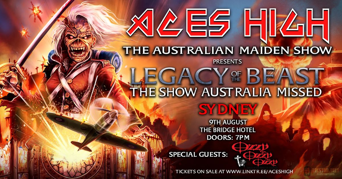 Aces High Presents "Legacy Of The Beast" - Sydney