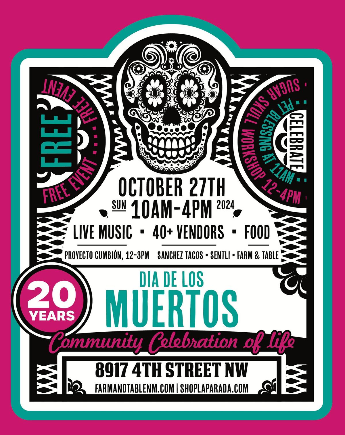 Dia de Los Muertos Community Celebration of Life