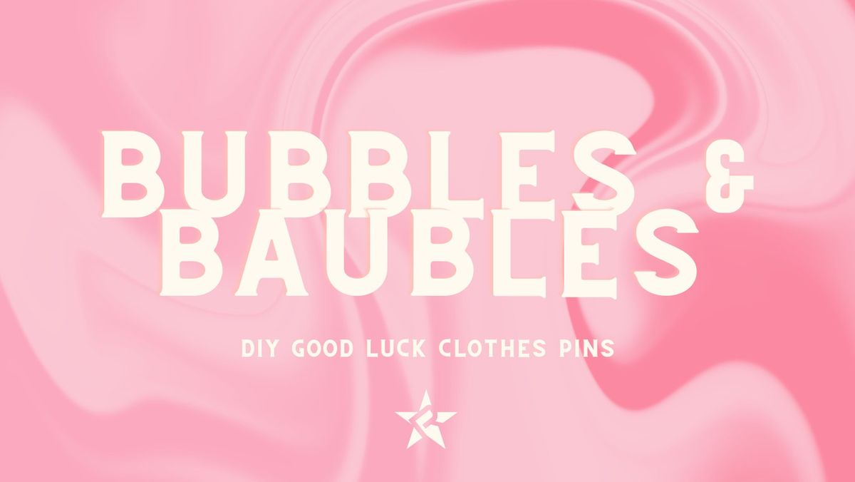 Bubbles and Baubles: DIY Good Luck Clothes Pins