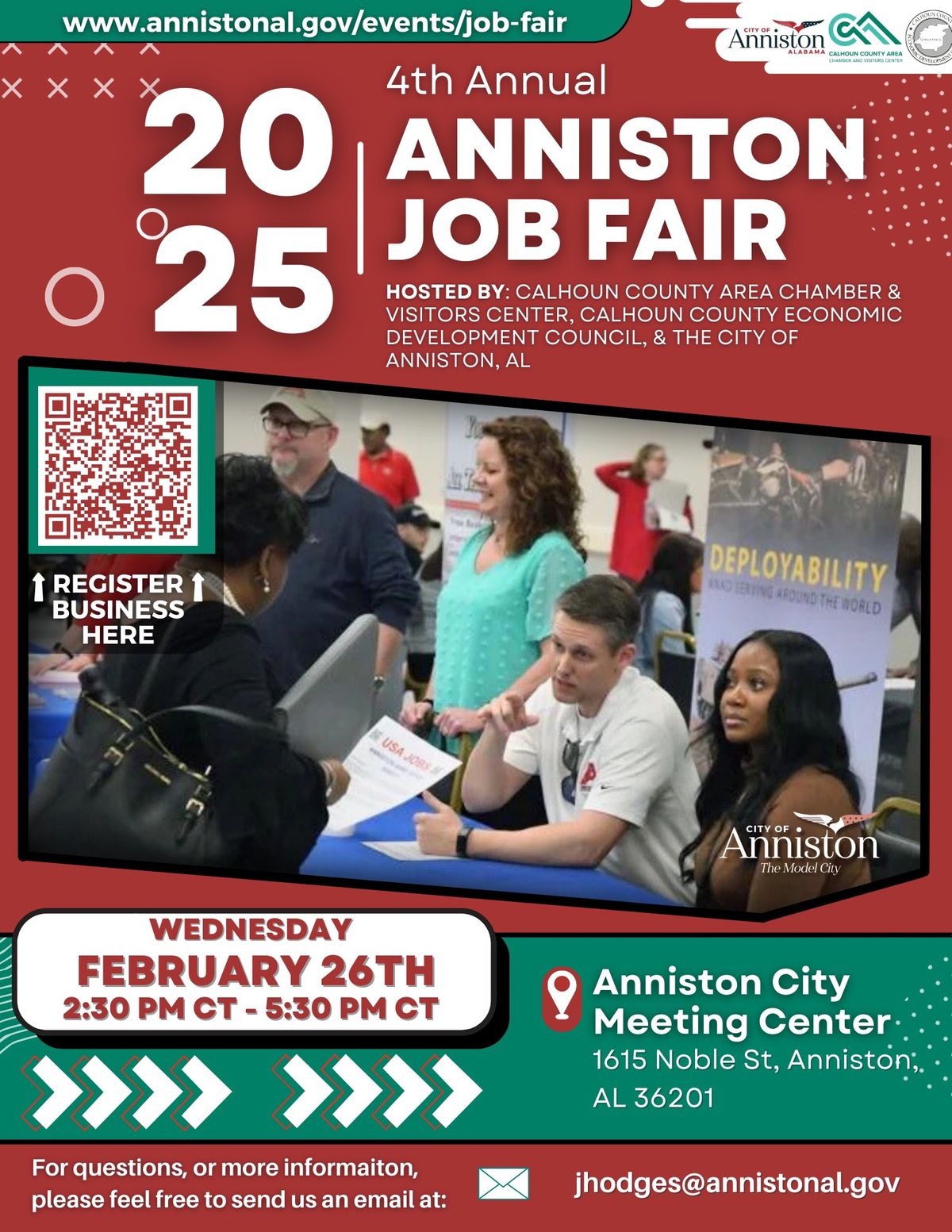 Anniston City Job Fair (02\/26\/25)