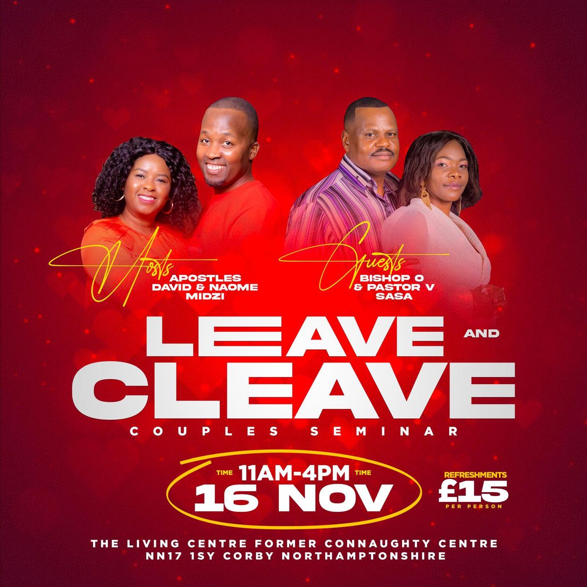 Leave and Cleave Couples Seminar