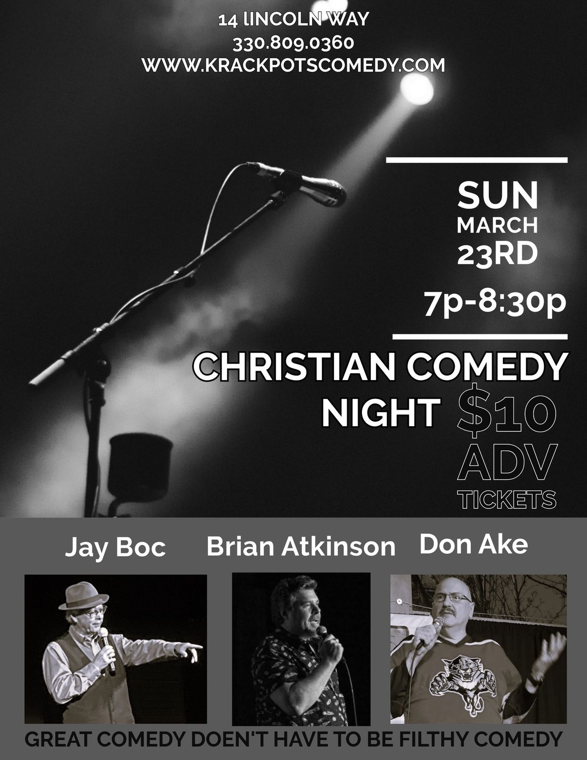 Clean Christian Comedy Night #2