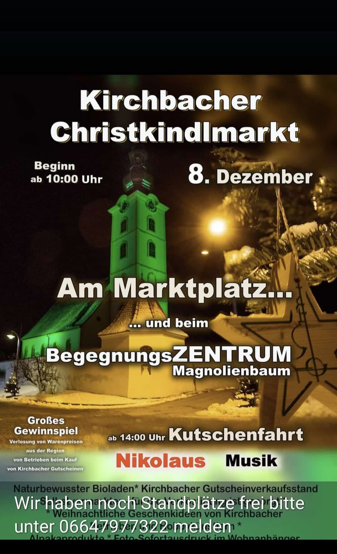 Kirchbacher Christkindlmarkt