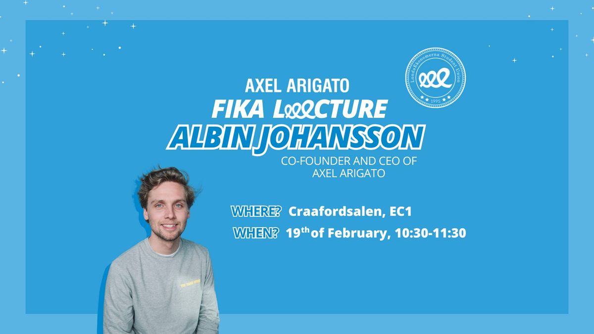 Fika Leeecture with Albin Johansson