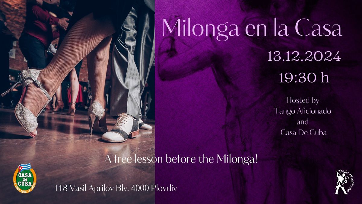 Milonga en la Casa