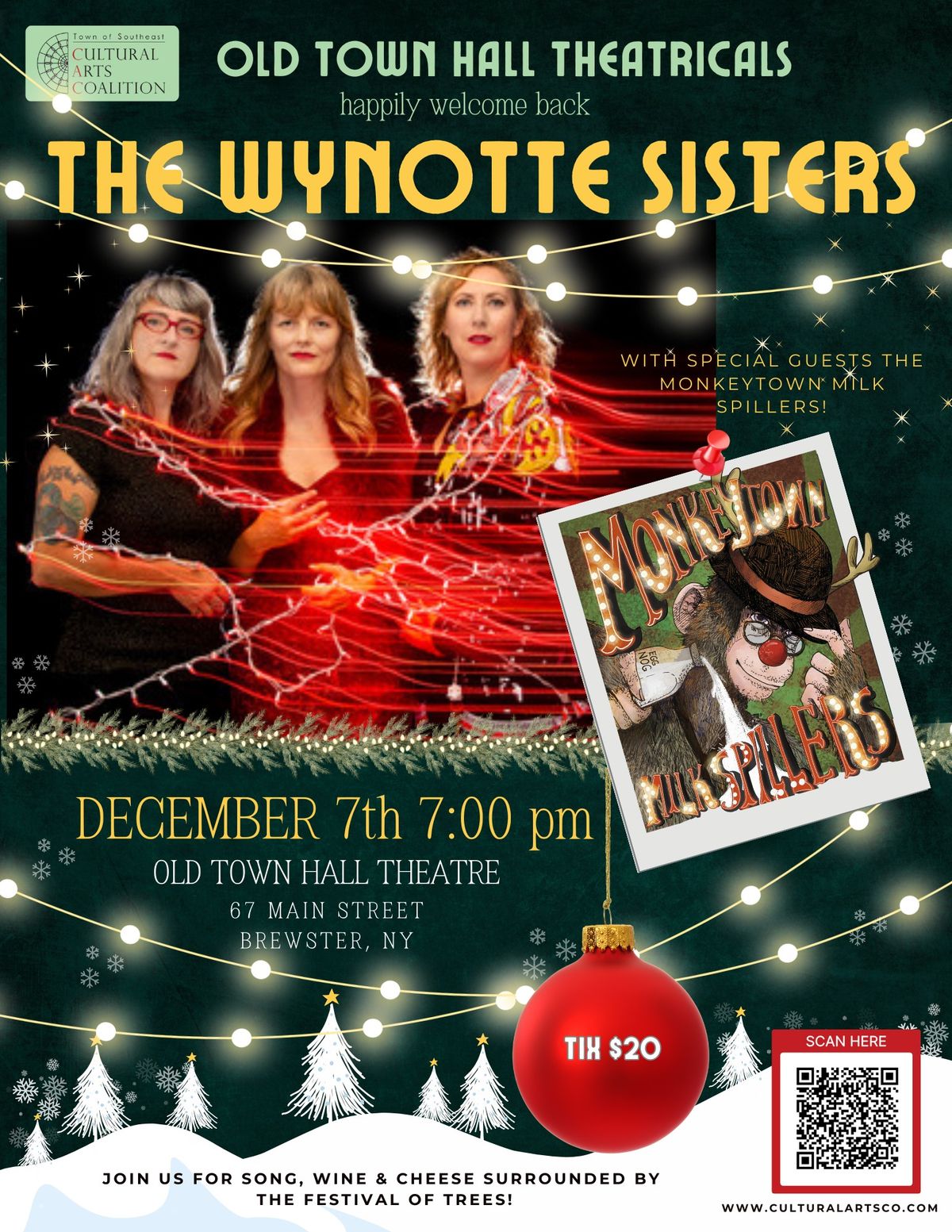 The Wynotte Sisters at Old Town Hall Theater