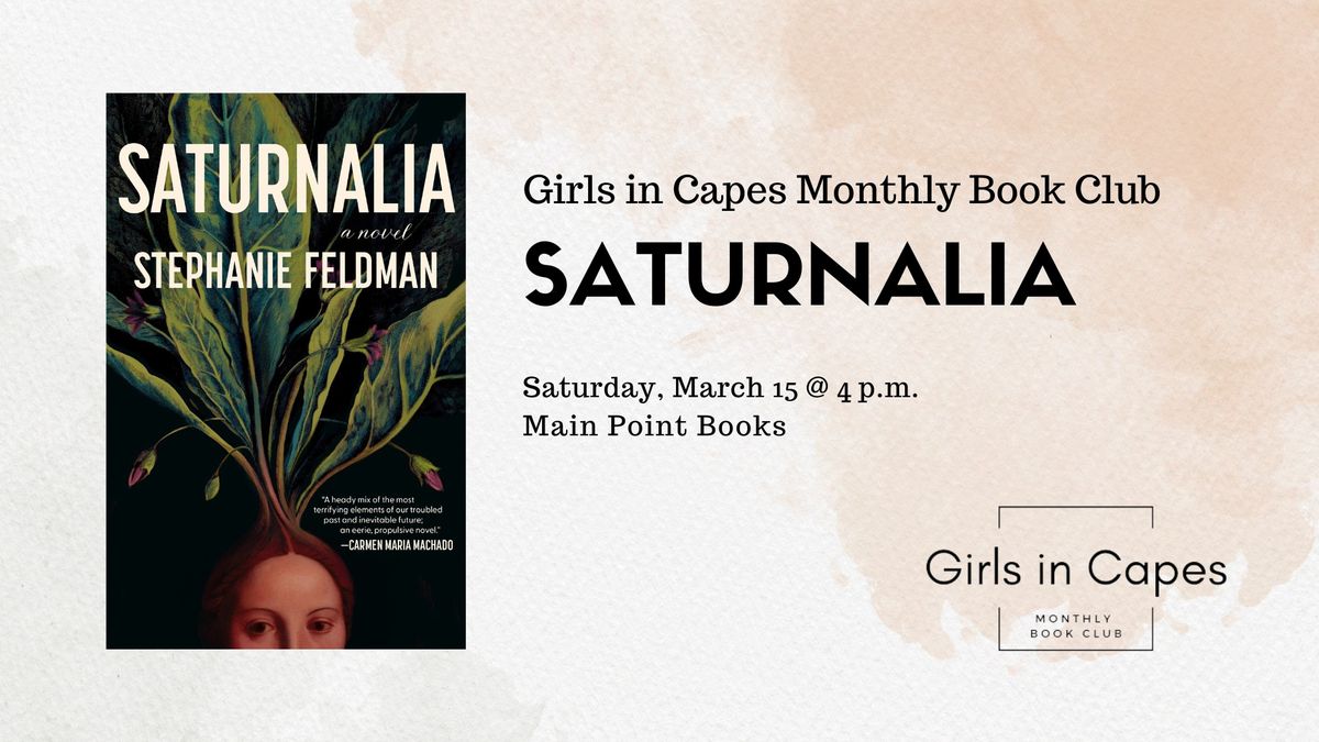 Book Club: Saturnalia