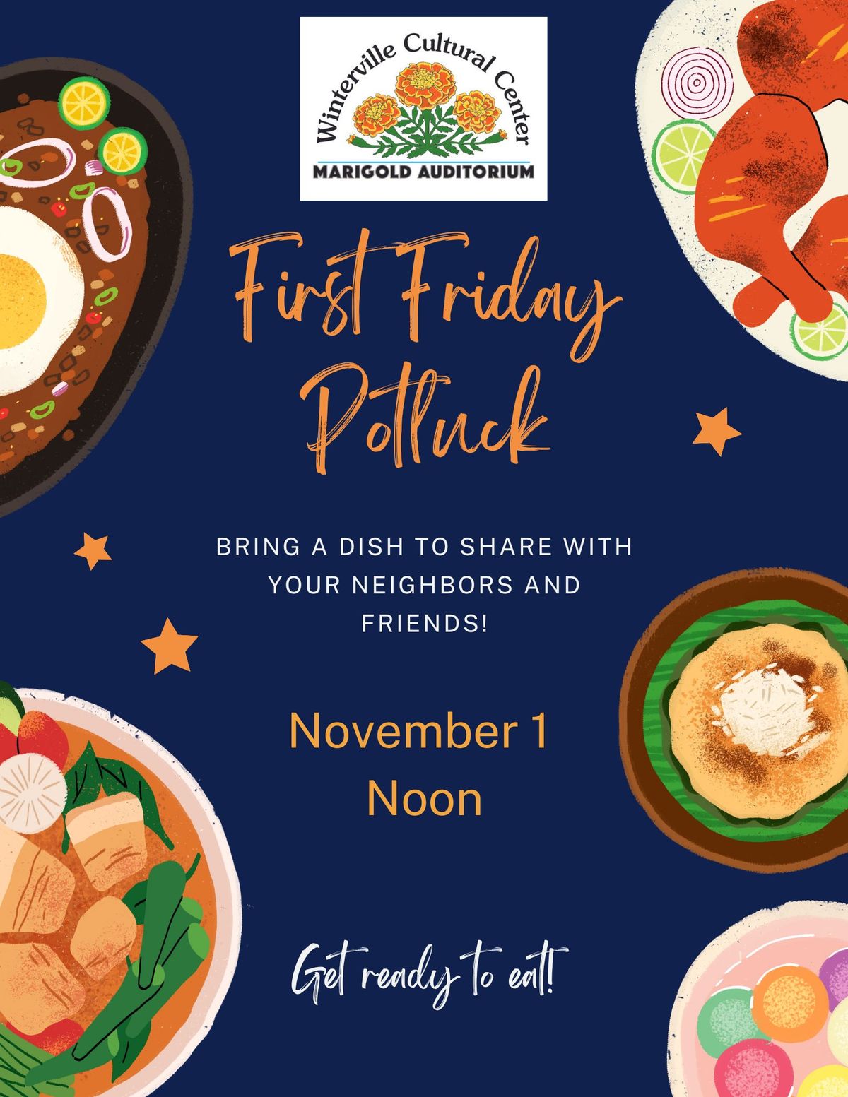 First Friday Potluck