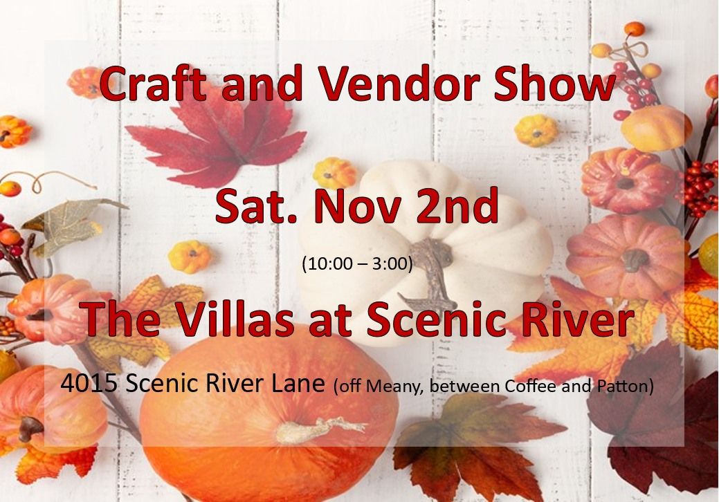 November Craft and Vendor Show