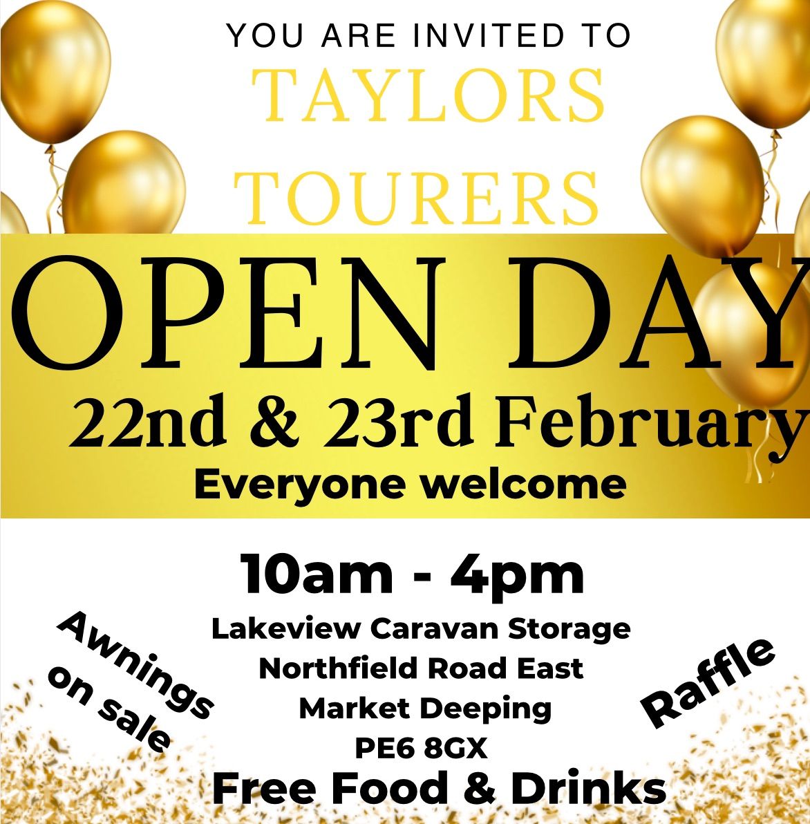 \ud83c\udf1f Taylor\u2019s Tourers Open Day \ud83c\udf1f