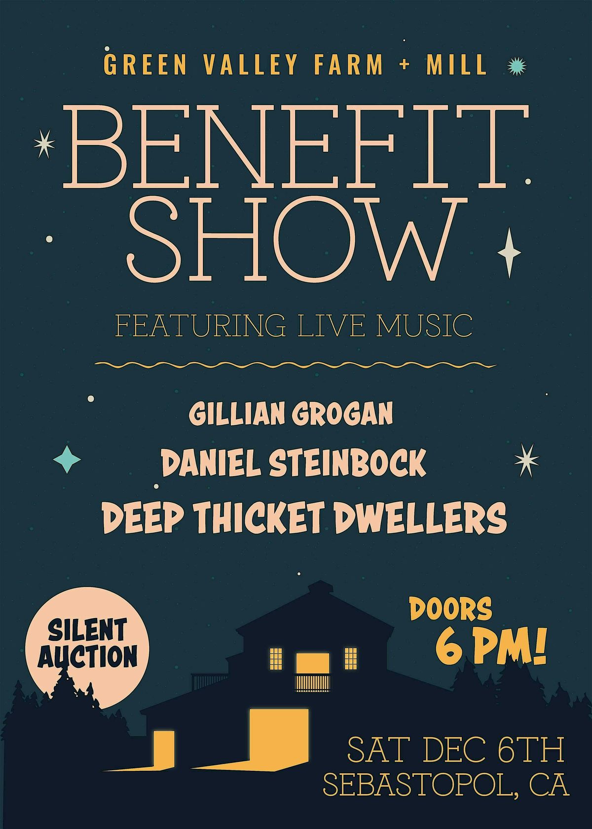 Green Valley Farm + Mill Benefit Show