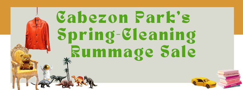 Cabezon Park's Spring - Cleaning Rummage Sale