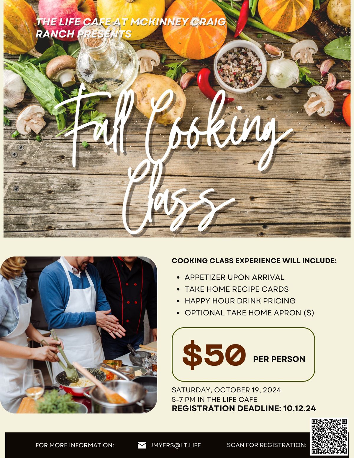 Fall Cooking Class