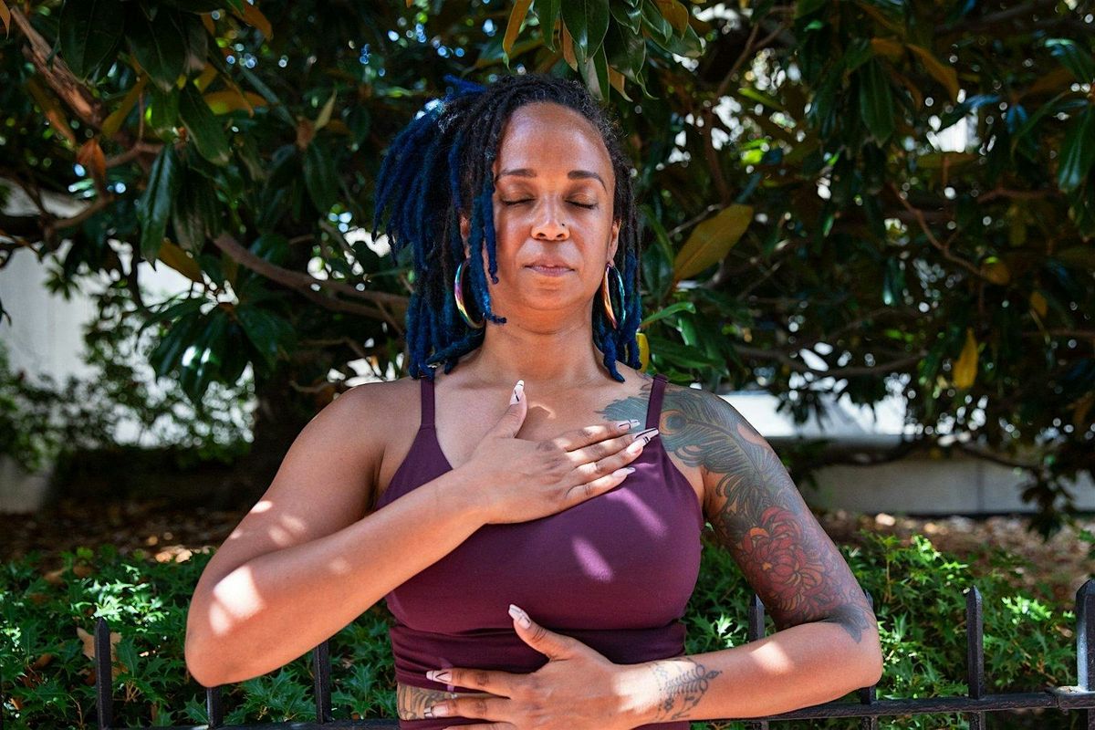 Copy of Yoga with Rashida \u2014 Elevated Yoga Series at Yemaya's Lounge