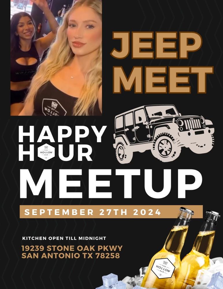 Hollow\u2019s 1st **JEEP MEET**