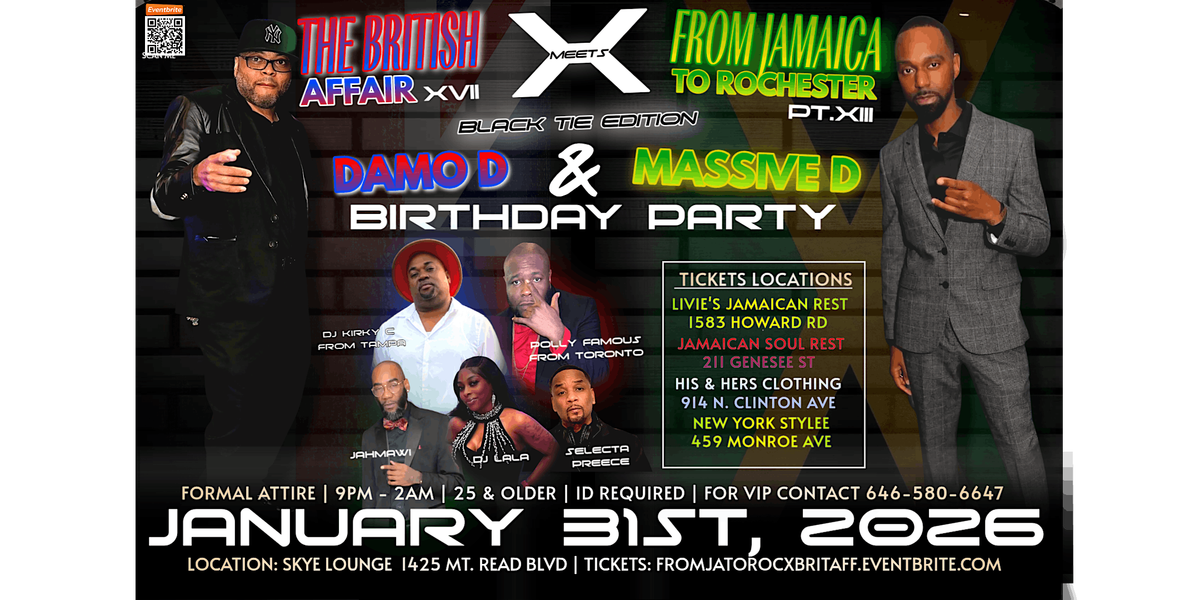 The British Affair XVII meets From Jamaica To Rochester Pt.XIII