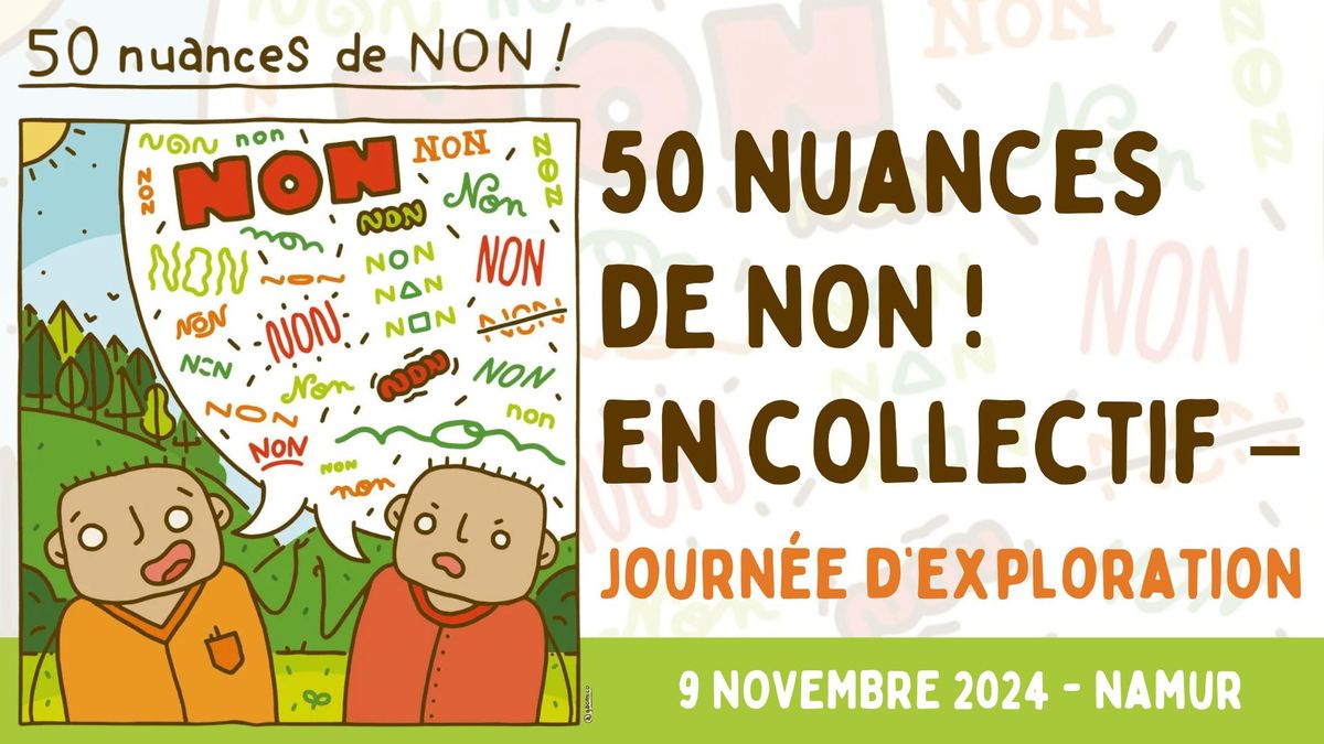 50 nuances de NON en collectif \u2013 journ\u00e9e d\u2019exploration