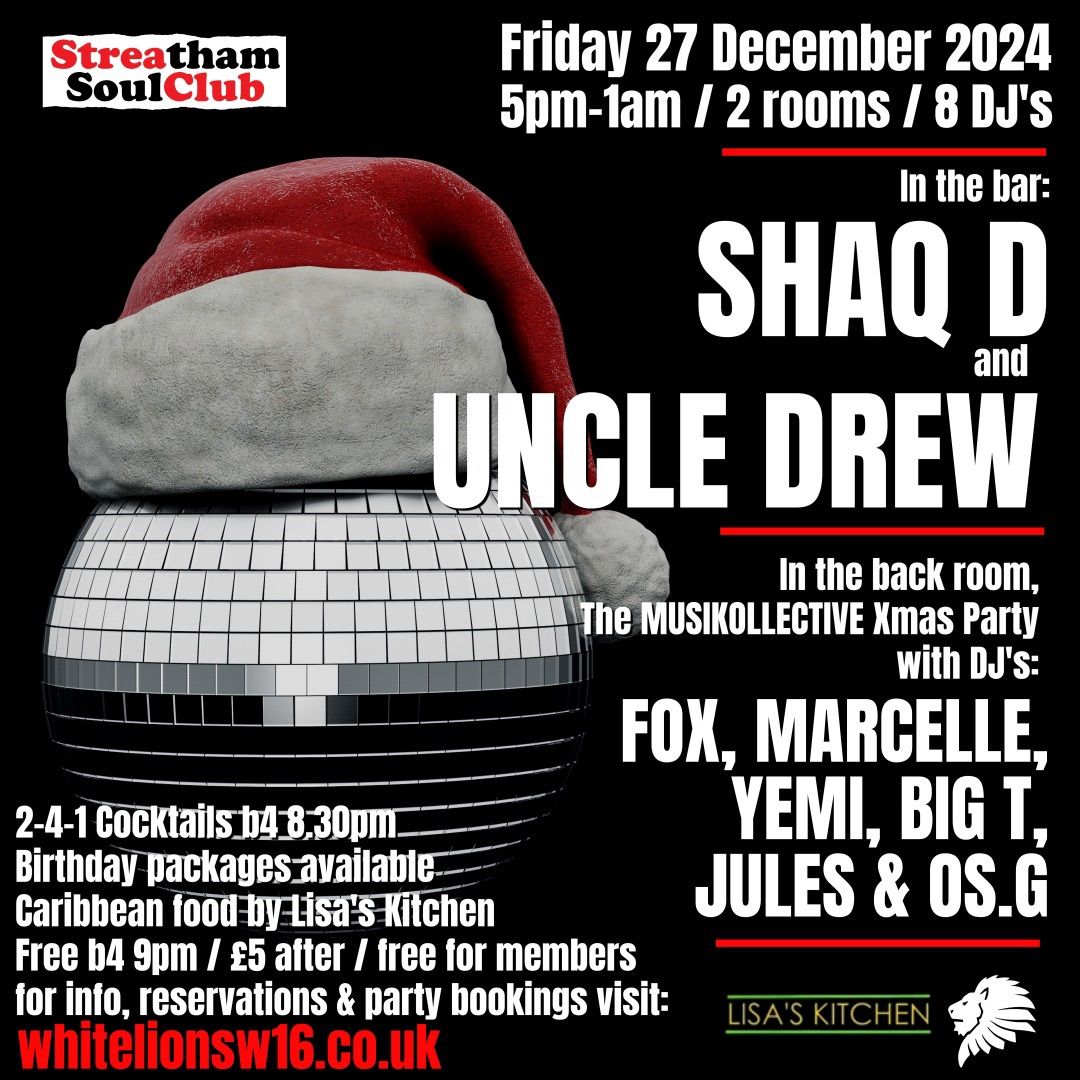 DJ\u2019s SHAQ D, UNCLE DREW & THE MUSICOLLECKTIVE