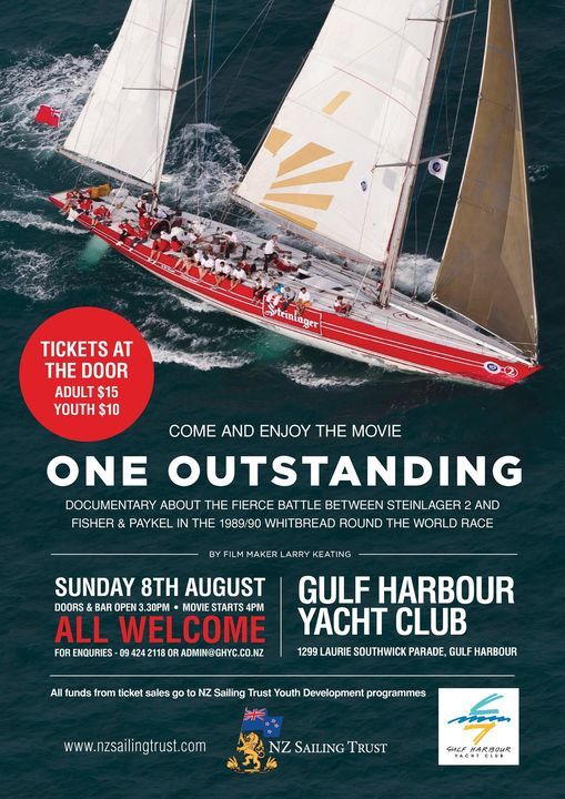 'One Outstanding' documentary by Larry Keating (Gulf Harbour Yacht Club)