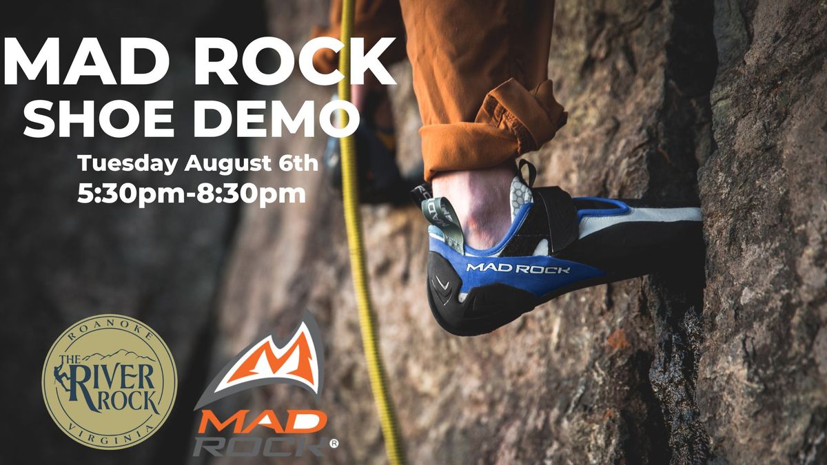 Mad Rock Shoe Demo