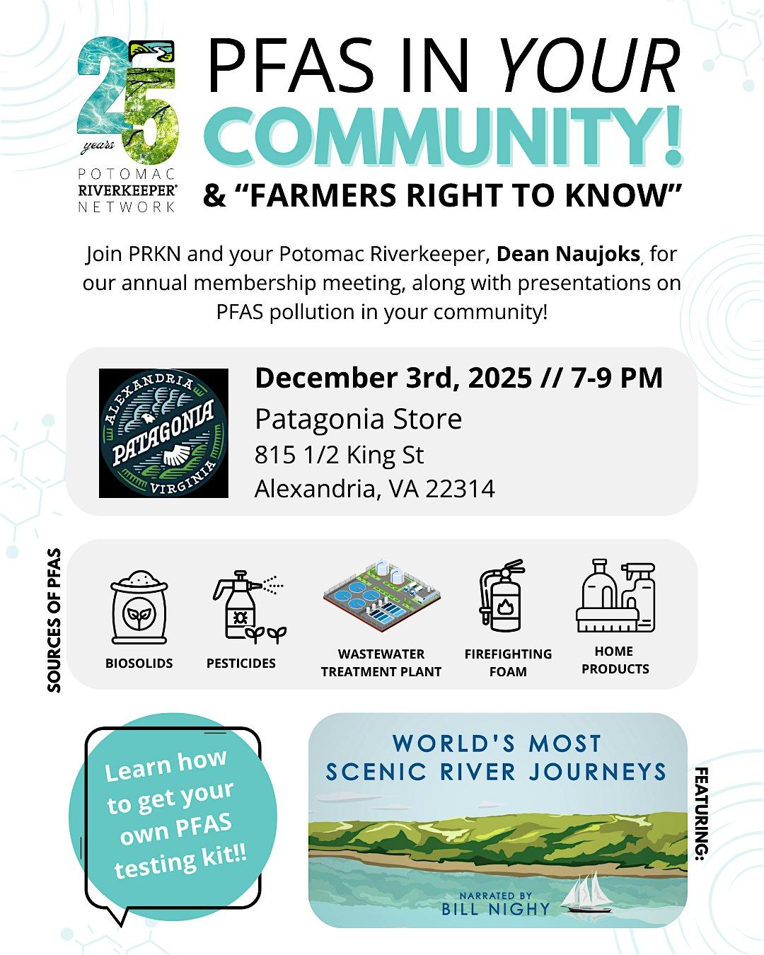 PRKN Membership Meeting & PFAS Community Event