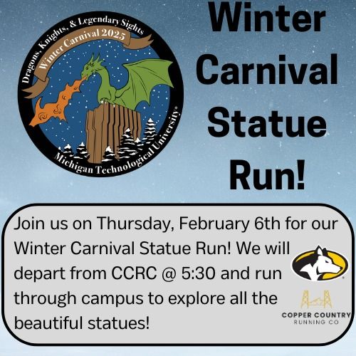 Winter Carnival Statue Run!