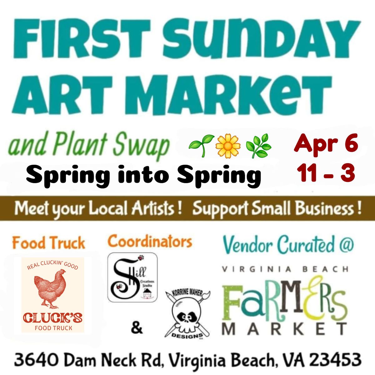 First Sunday Art Market and Plant Swap 