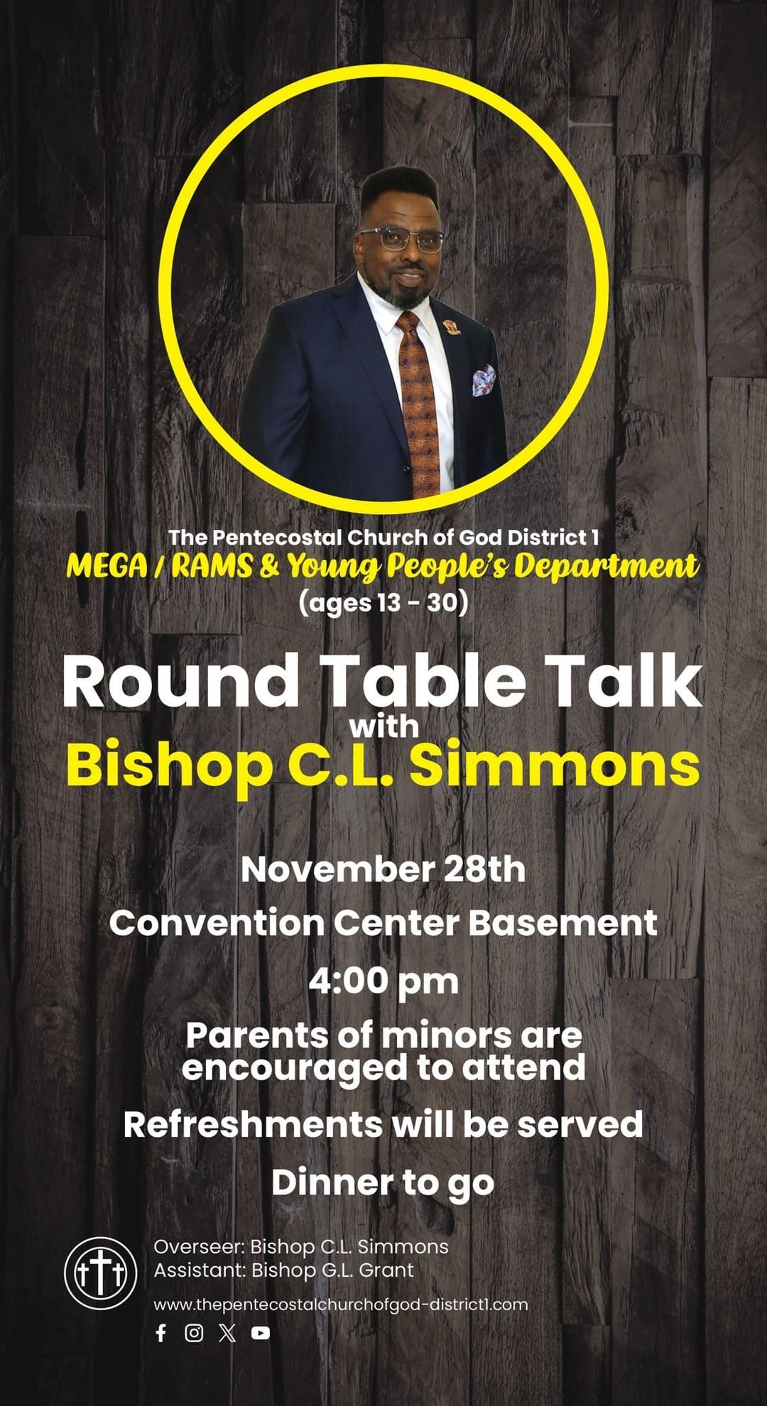 Round Table Talk with Bishop C.L. Simmons