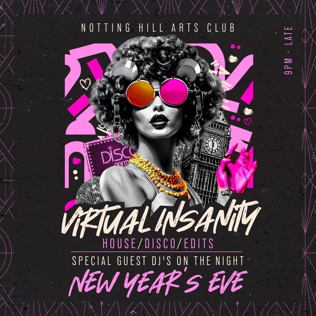 VIRTUAL INSANITY: The DISCO Classics NYE Party!