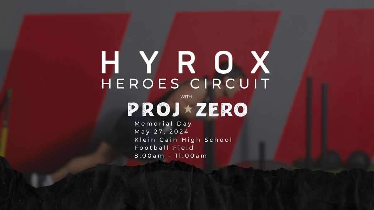 Hyrox Heroes Circuit with Project Zero